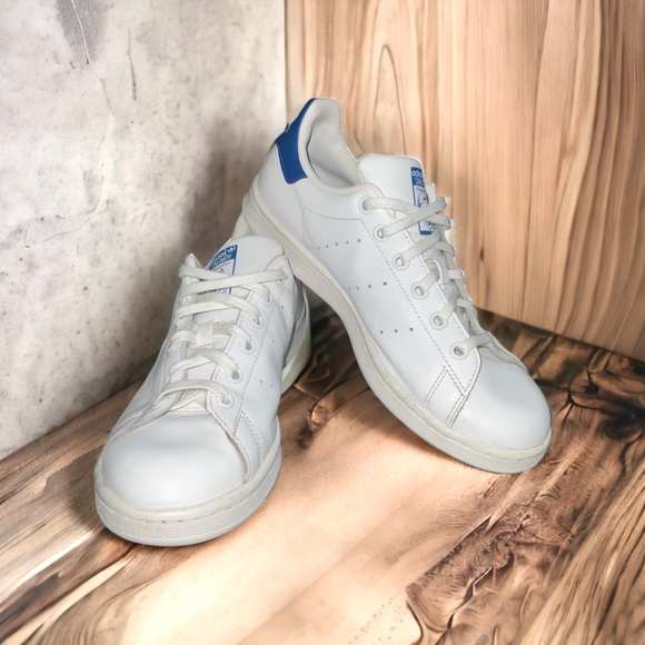 Adidas Originals Stan Smith Ortholite Trainers White Blue Skate Sneakers… - Picture 9 of 13